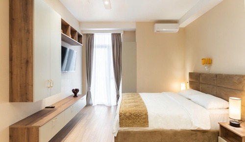 Habitación Deluxe doble, 1 cama de matrimonio, balcón