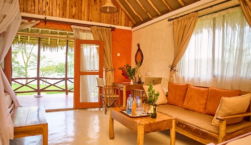 Casa de campo Grand, 1 cama de matrimonio, vistas al lago