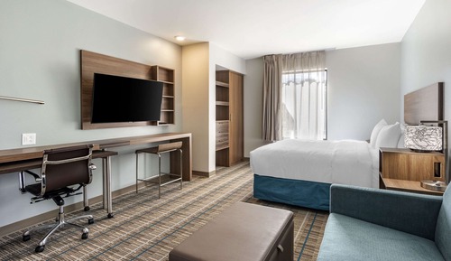 Suite, 1 cama de matrimonio grande con sofá cama, no fumadores (Efficiency)