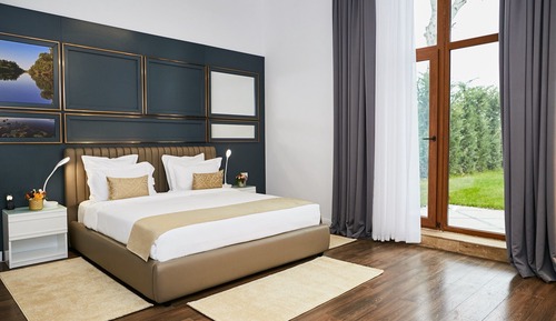 Habitación Premium, bañera de hidromasaje, en la zona del jardín