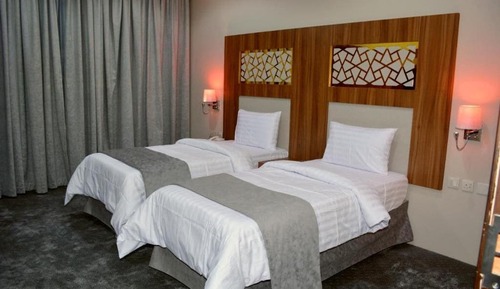 Habitación con 2 camas individuales