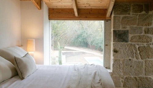 Habitación romántica doble, 1 cama de matrimonio grande, vistas a la piscina
