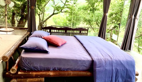 Habitación romántica doble, vistas al jardín