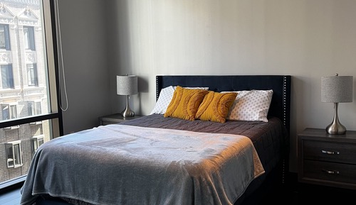 Apartamento de lujo, 2 habitaciones, acceso al Business Lounge, vistas a la ciudad