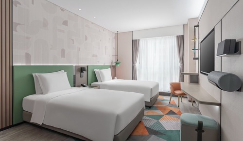 Habitación estándar, 2 camas dobles