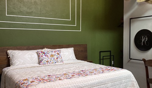 Habitación doble superior, en una planta alta