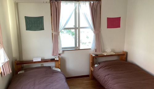 Habitación Confort con 2 camas individuales, no fumadores, vistas al jardín