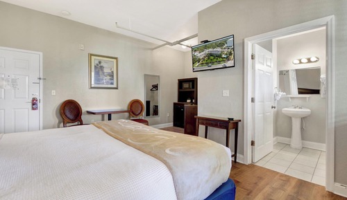 Habitación Premier, 1 cama de matrimonio grande con sofá cama, terraza, vistas al jardín