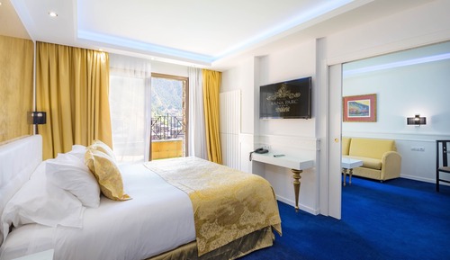 Suite Royal, 1 cama de matrimonio con sofá cama, vistas al valle