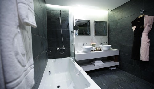 Suite, 1 cama de matrimonio grande, bañera