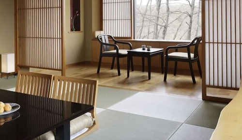 Habitación Deluxe, vistas a la montaña (Tatami Room)