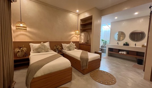 Habitación Premium con 2 camas individuales, 2 camas individuales, vistas al jardín