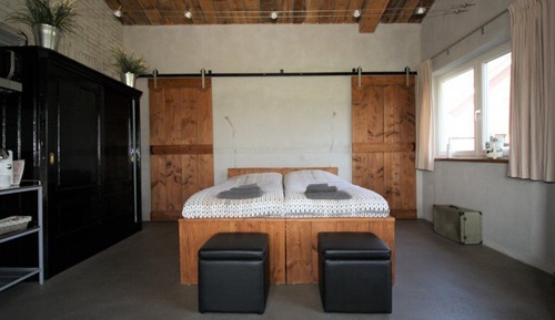 Estudio panorámico, 1 cama de matrimonio, vistas al jardín (Framboos)