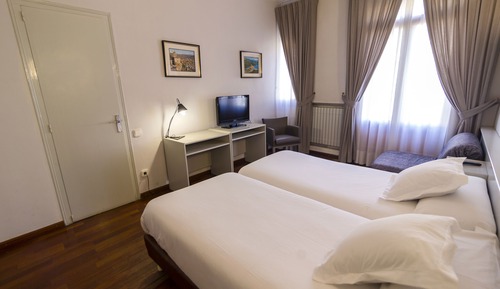 Habitación con 1 cama doble o 2 individuales