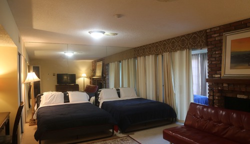 Suite familiar, 2 habitaciones, chimenea, en la zona del jardín