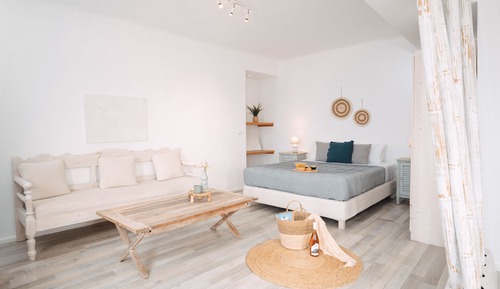 Habitación triple Deluxe, balcón, vistas al mar