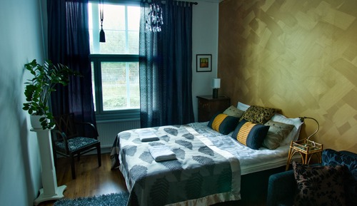 Estudio de diseño, vistas al jardín