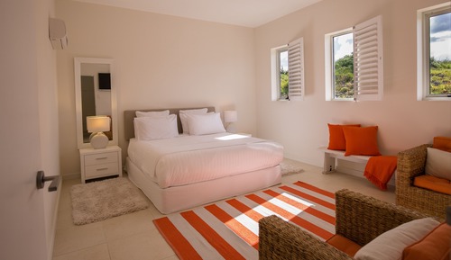 Villa de lujo, 2 habitaciones, vistas al mar, frente al mar