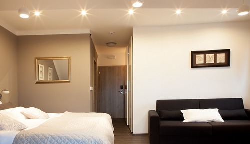 Habitación Confort con 1 cama doble o 2 individuales