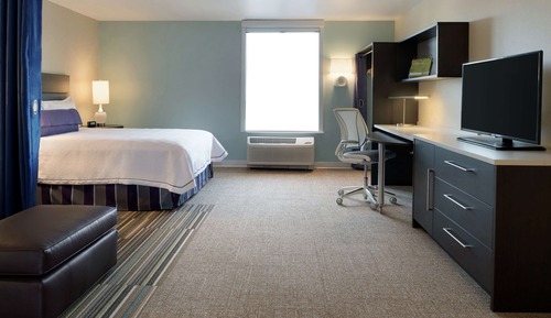 Estudio, 1 cama de matrimonio, accesible para personas con discapacidad (Roll-in Shower)