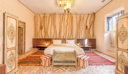 Suite, terraza, vistas al jardín