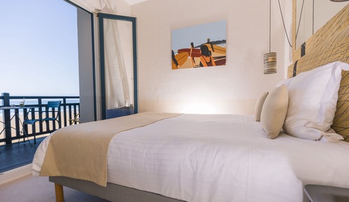 Habitación doble, vistas al mar