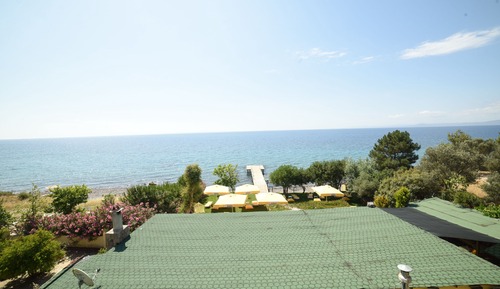 Habitación con 2 camas individuales, vistas al mar