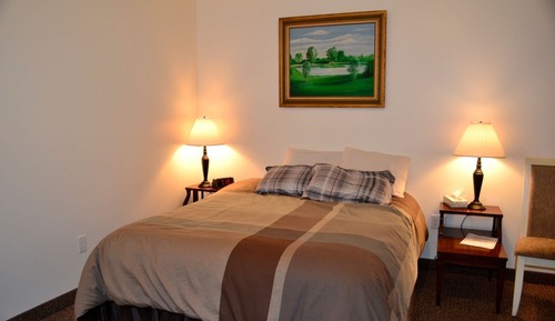 Habitación Confort, 2 camas de matrimonio, vistas al río