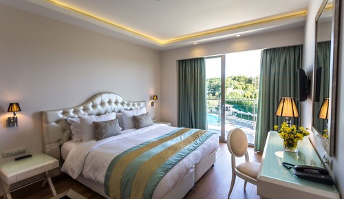 Habitación con 1 cama doble o 2 individuales