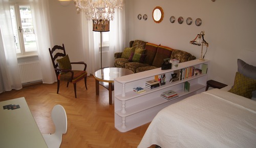 Estudio de diseño, 1 cama de matrimonio