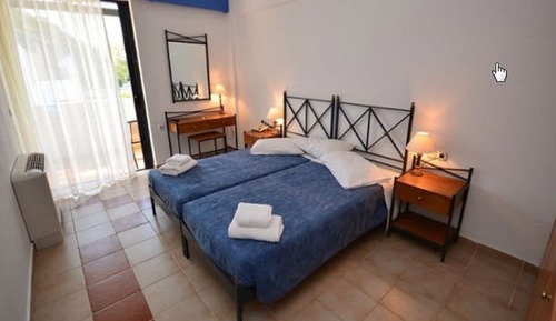 Habitación doble, vistas al mar