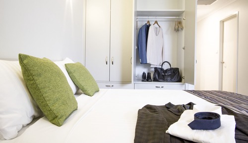 Estudio, 1 cama de matrimonio, terraza