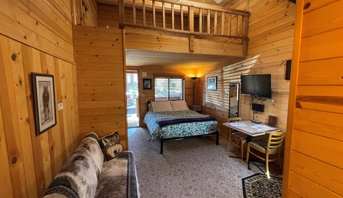 Cabaña, 1 cama de matrimonio (Wolves Den)