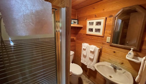 Cabaña, 1 cama de matrimonio (Bears Den)