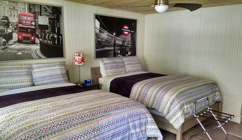 Habitación, 2 camas de matrimonio