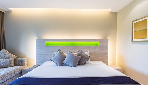 Habitación Deluxe, 1 cama de matrimonio grande, vistas a la montaña