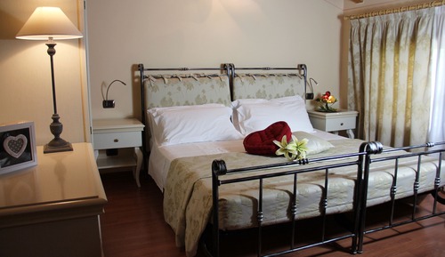 Habitación con 1 cama doble o 2 individuales