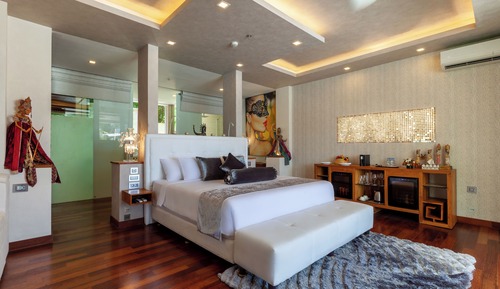 Suite Royal, 1 cama de matrimonio grande, bañera de hidromasaje, vistas al mar