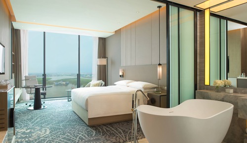 Habitación Premium, 1 cama de matrimonio grande, vistas al lago