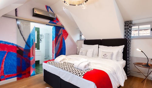 Suite junior, terraza