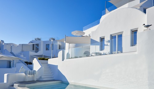 Suite, piscina privada, vistas al mar (Master, Caldera view, Infinity Pool)