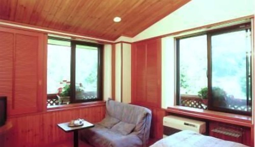Habitación con 2 camas individuales, vistas a la montaña