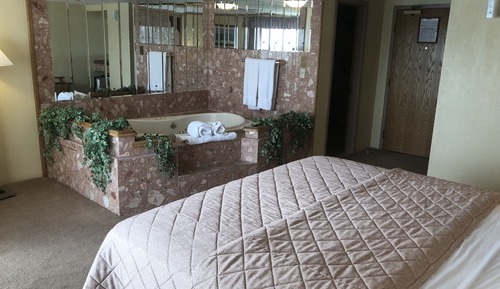 Habitación de lujo, 1 cama de matrimonio grande, bañera de hidromasaje