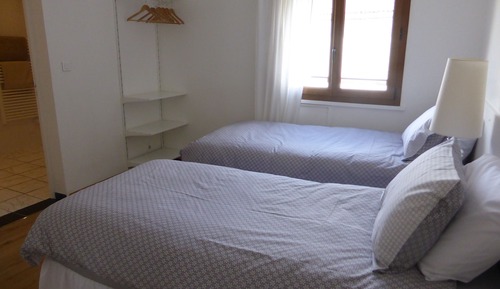 Habitación con 1 cama doble o 2 individuales