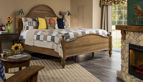 Casa de campo, 1 cama de matrimonio grande con sofá cama