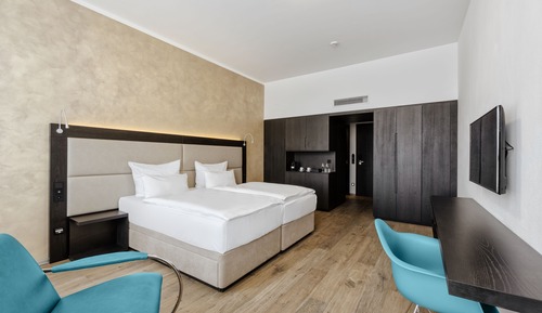 Habitación estándar con 1 cama doble o 2 individuales
