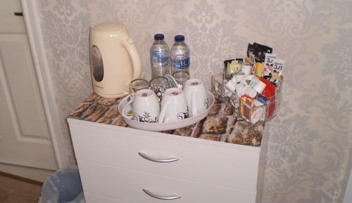 Habitación triple Confort, baño privado (Blue Room)