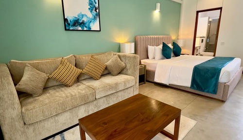 Villa estándar, 2 habitaciones, vistas al campo de golf, en la zona del jardín