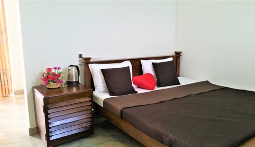 Habitación estándar doble, vistas al jardín