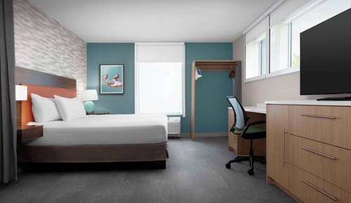 Estudio, 1 cama de matrimonio grande, no fumadores, en esquina (City)